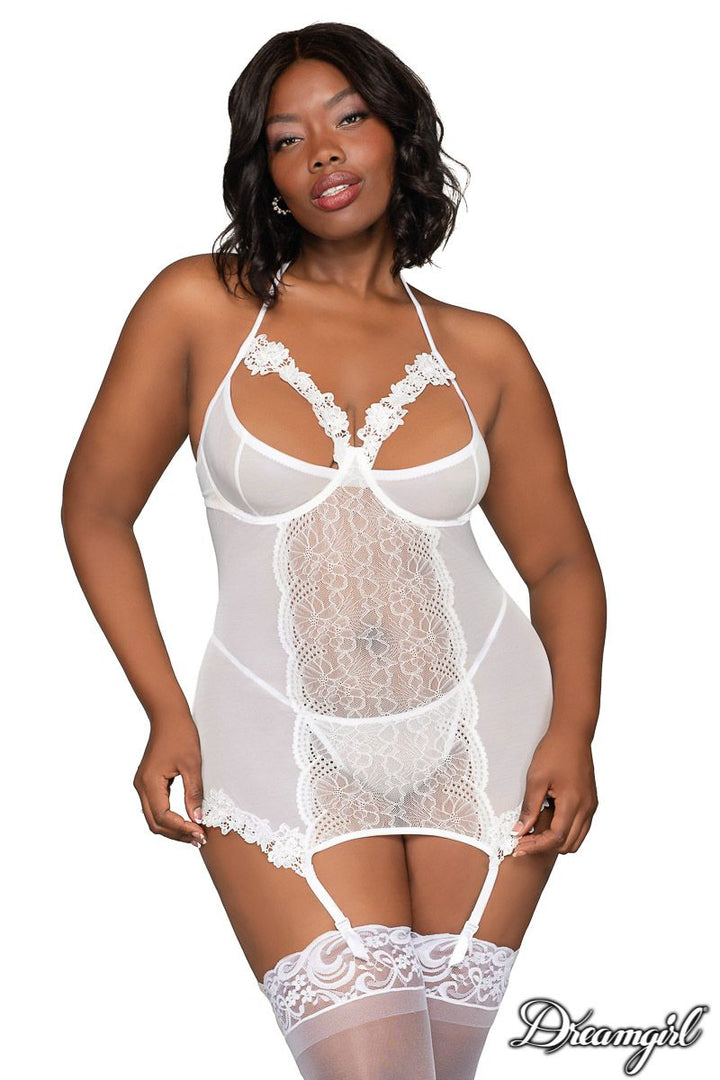 Dreamgirl Venice Garter Slip