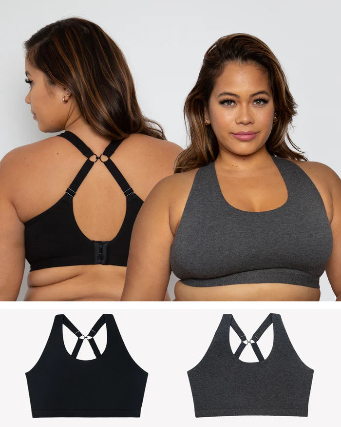Cotton Comfort 2-Pack Bralette