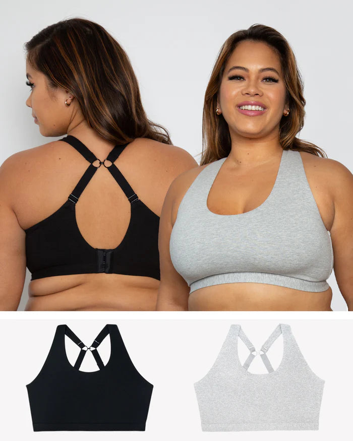 Cotton Comfort 2-Pack Bralette