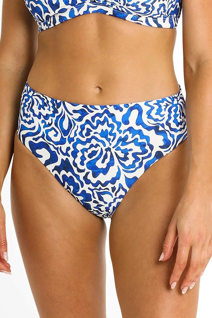 Azura Corfu High Leg Swim Bottom - Size 8