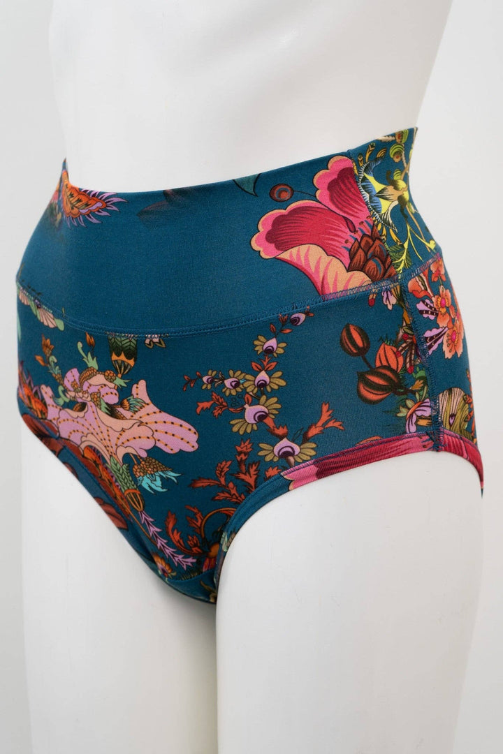 Blue Sky La Gaunche Bamboo Brief - Teal Fantasy - Sheer Essentials Lingerie & Swimwear