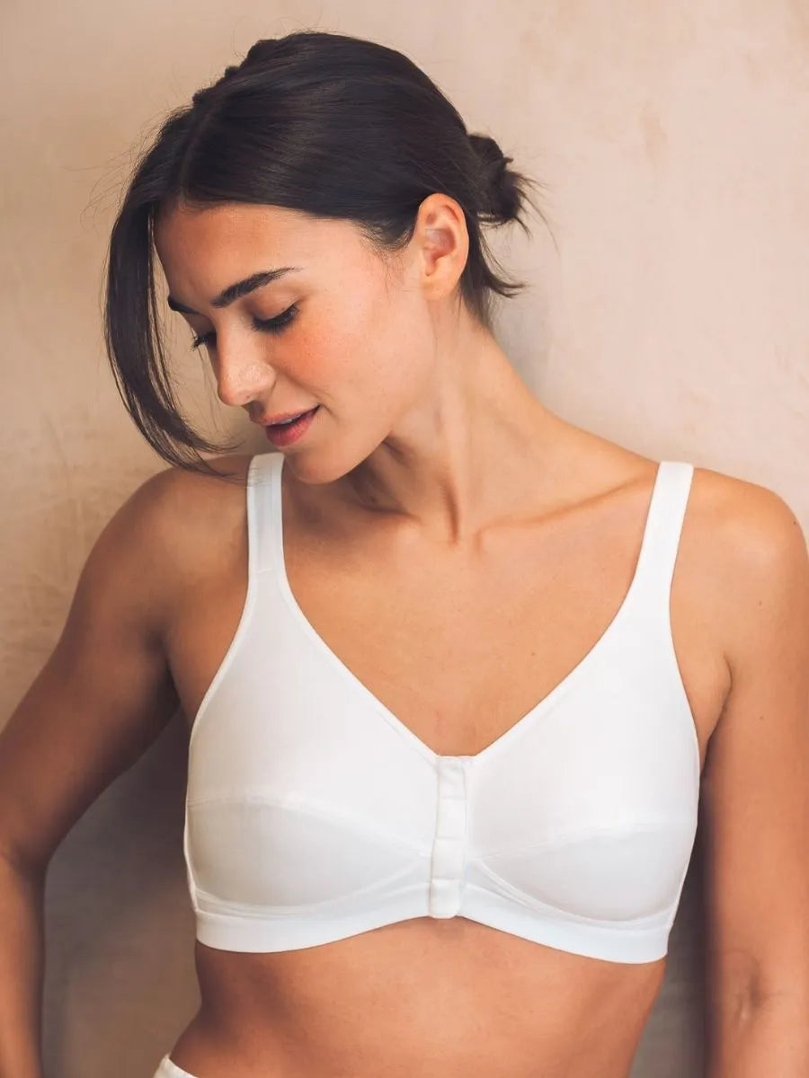 Comfi-Bra Front Closure Mastecomy Cotton Bra