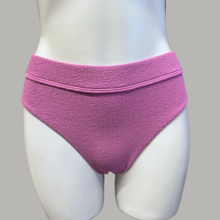 Sunseeker Textured High-Leg Bikini Bottom - Size 8