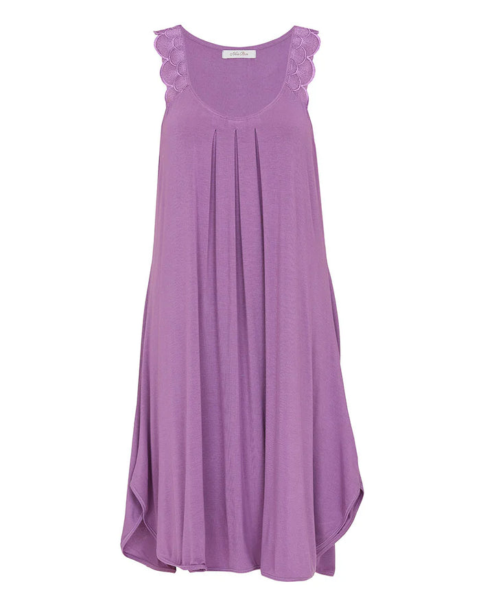 Rhea Lace Detail Jersey Swing Nightdress