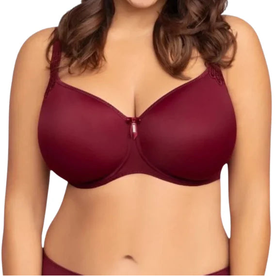 Virginia 3D Spacer Bra - Burgundy