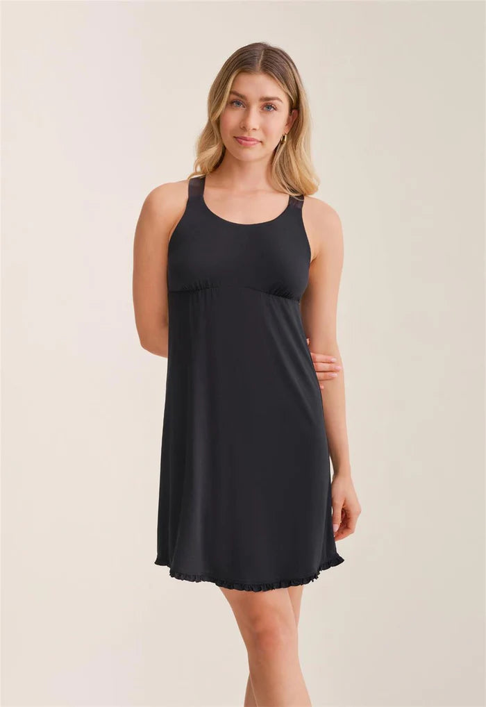 Fleur't Racerback Nightshirt - Sheer Essentials Lingerie & Swimwear