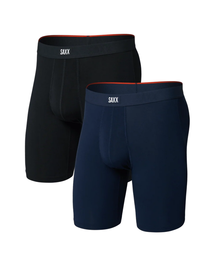 Saxx Vibe Xtra Soft Comfort Long Leg Boxer Brief (2 Pack)