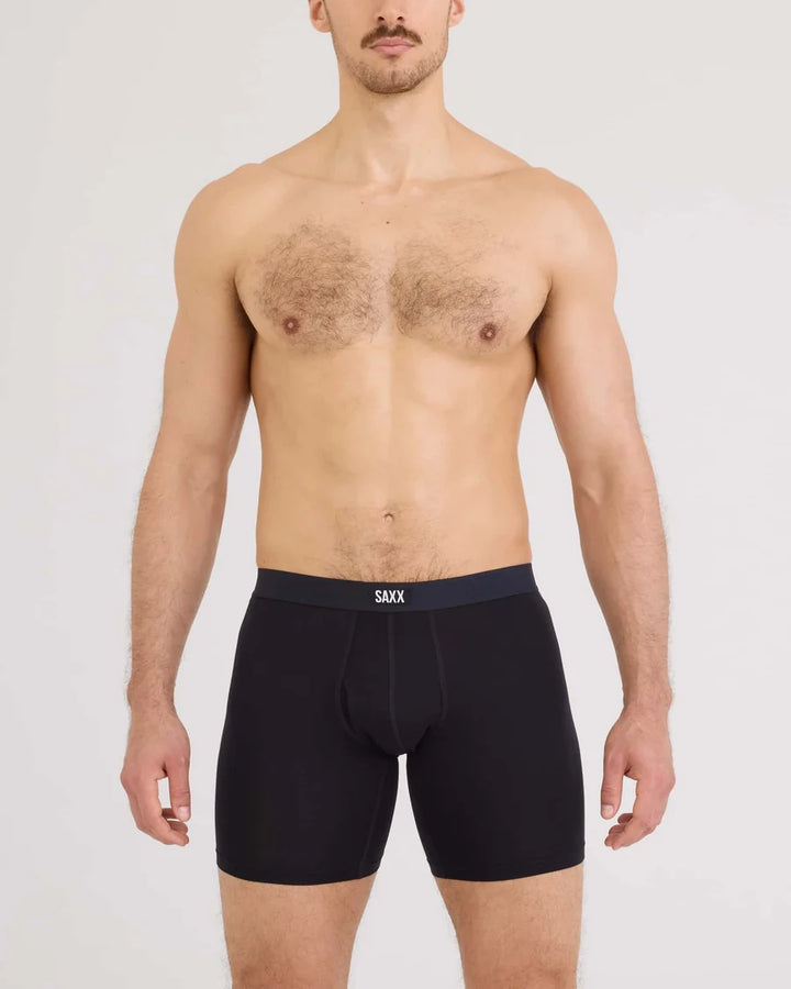 Saxx Vibe Xtra Soft Comfort Long Leg Boxer Brief (2 Pack)