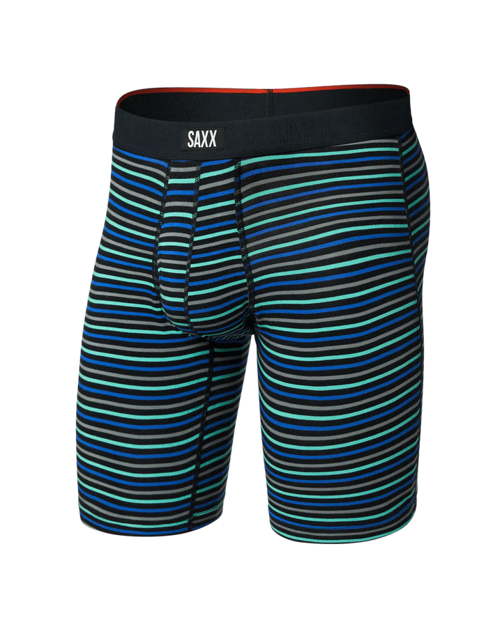 Saxx Vibe Xtra Soft Comfort Long Boxer Brief  - Gents Stripe