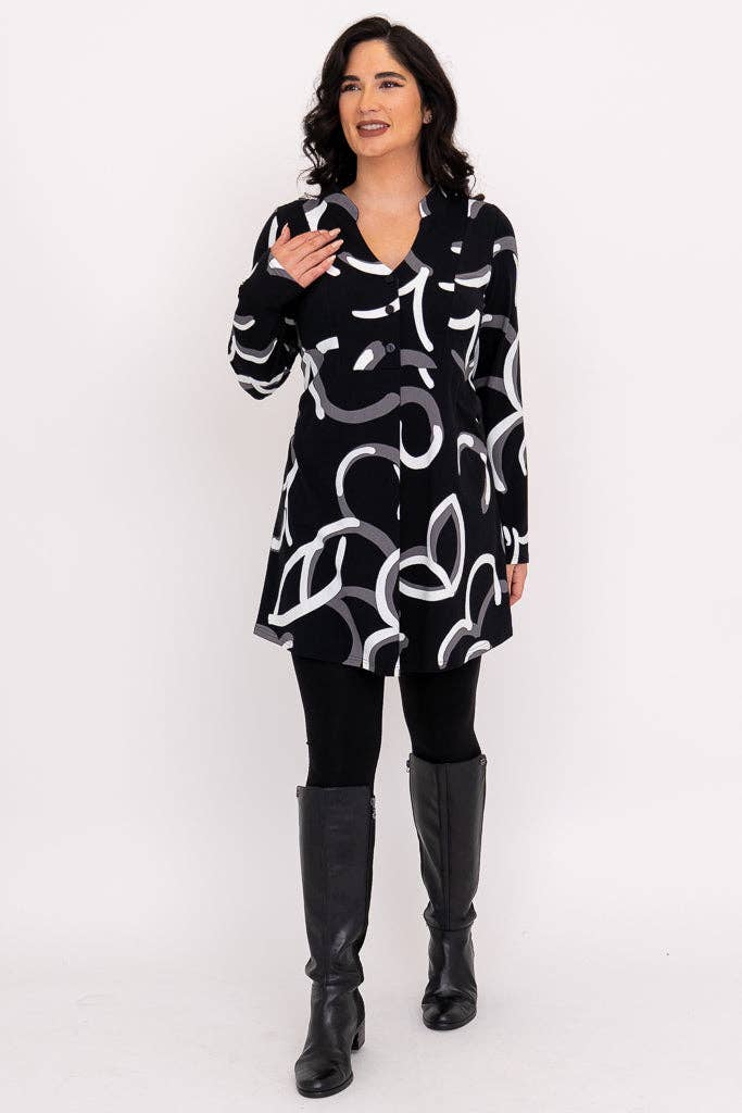 Edwina Long Sleeve Bamboo Tunic