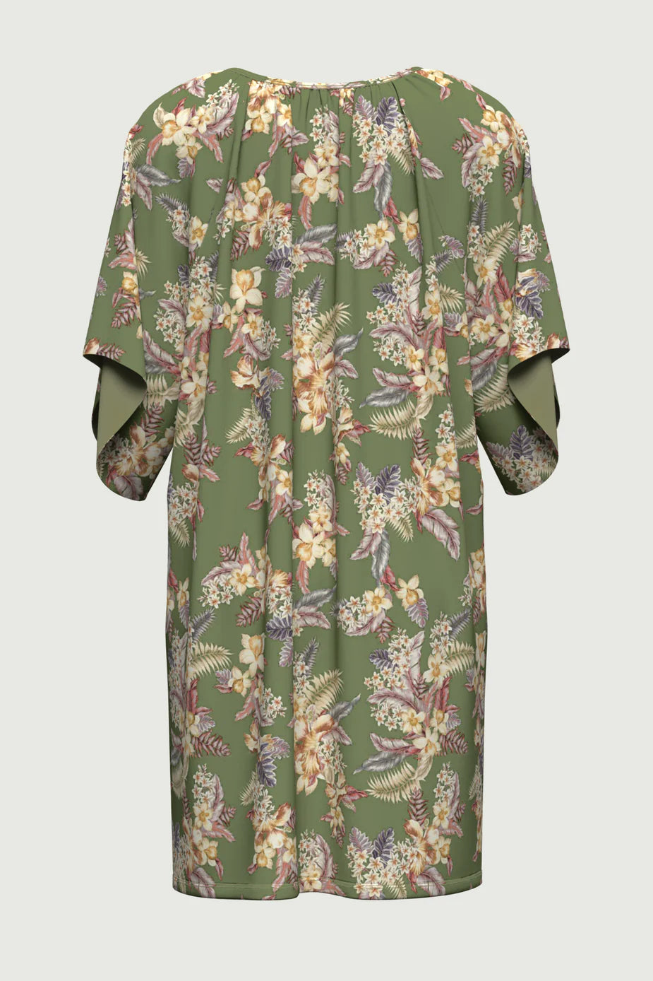 Desert Tropics V-Neck Kaftan