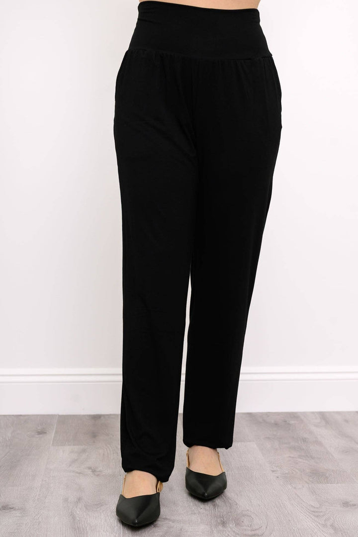 Clair Black Bamboo Pant
