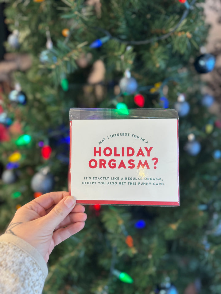 CARD: Holiday Orgasm - Christmas
