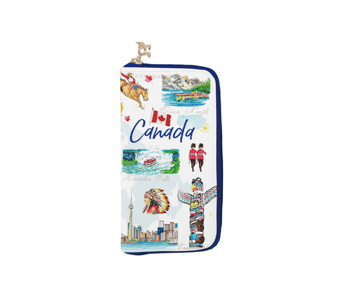 Canada Icons – Large Zip Wallet