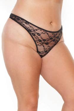 Coquette Petal Pusher Thong 23131