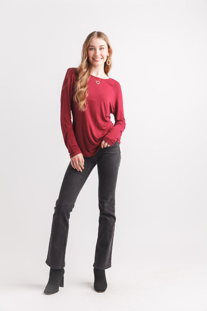 Bamboo Stretch Long Sleeve Top