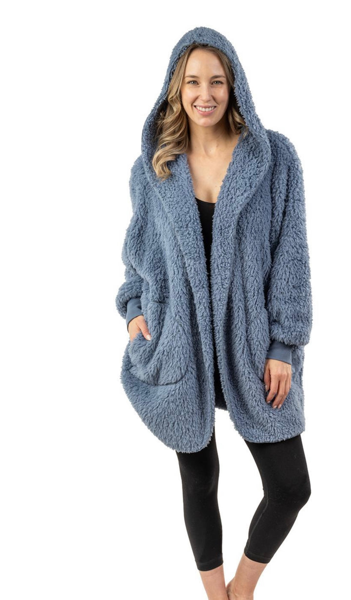 32" Sherpa Hooded Jacket