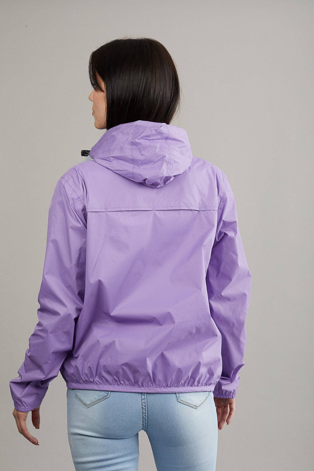 Quarter Zip Packable Rain Jacket