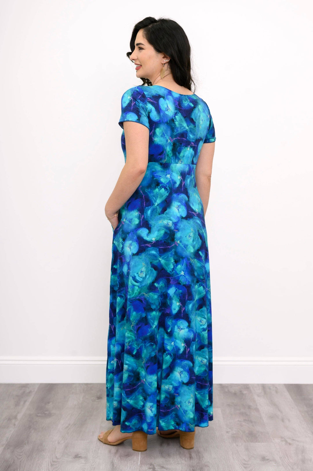 Aurora Bamboo Ocean Reef Maxi Dress - Sheer Essentials Lingerie & Swimwear