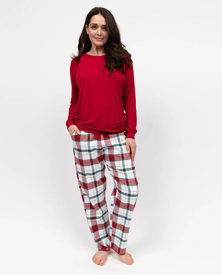 Blaze Brushed Check Pyjama Bottoms