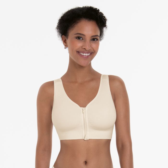 Lynn Mastectomy Zip Front