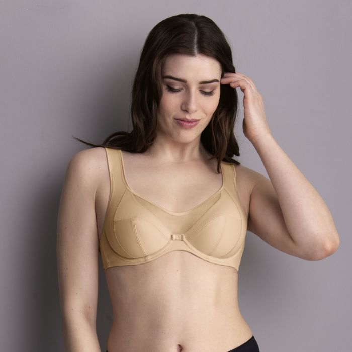 Clara Comfort Underwire Bra - Sand