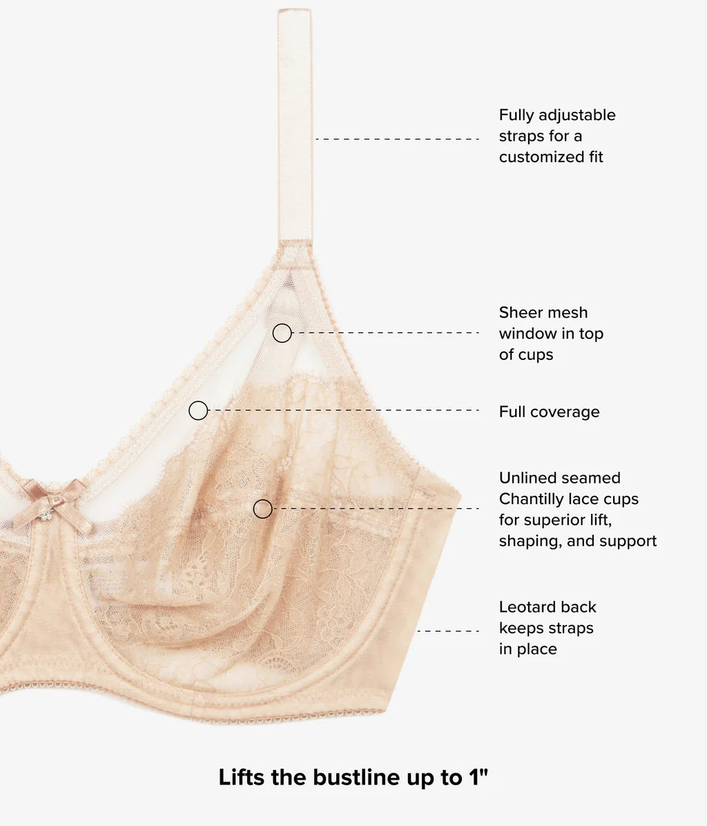Retro Chic Full Figure Underwire Bra