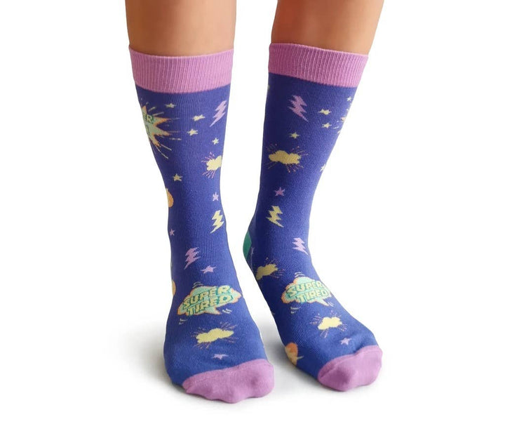 Uptown Sox - Super Mom Socks