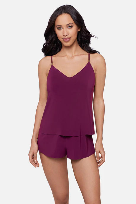 Magicsuit Mila Romper - Boysenberry - Sheer Essentials Lingerie & Swimwear
