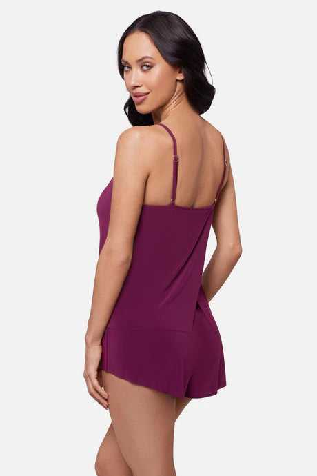 Magicsuit Mila Romper - Boysenberry - Sheer Essentials Lingerie & Swimwear