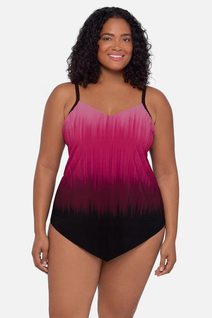 Hank Tankini Top - Rose Ombre