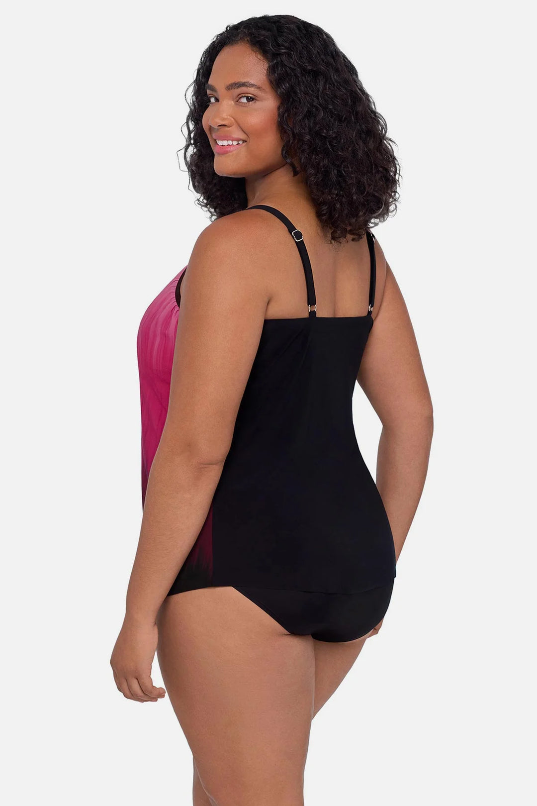 Hank Tankini Top - Rose Ombre
