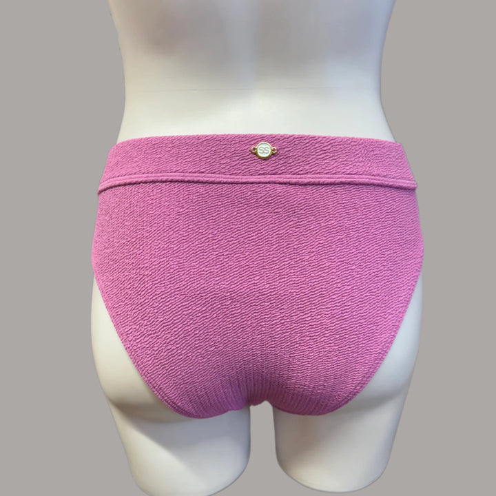 Sunseeker Textured High-Leg Bikini Bottom - Size 8