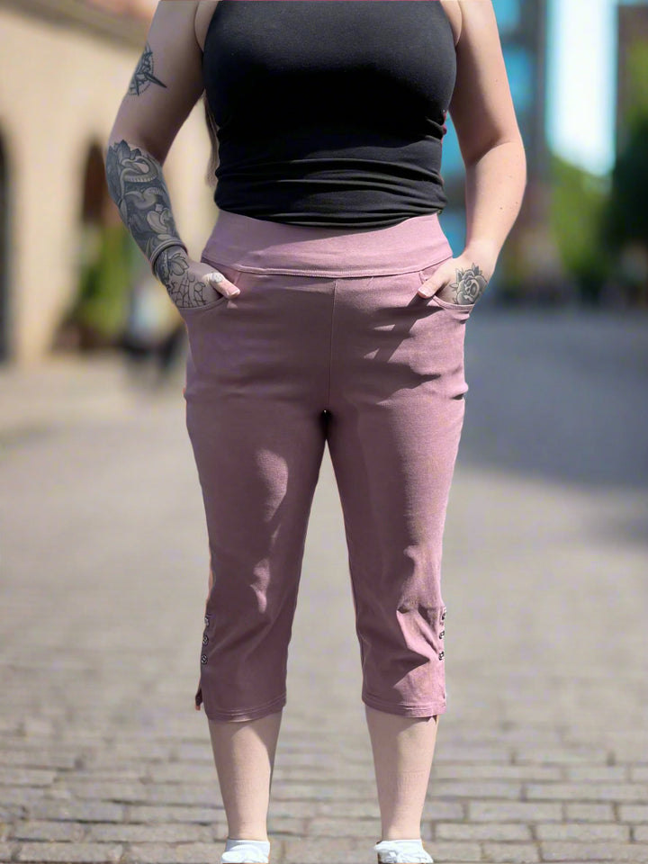Papa Rose High-Waist Capris
