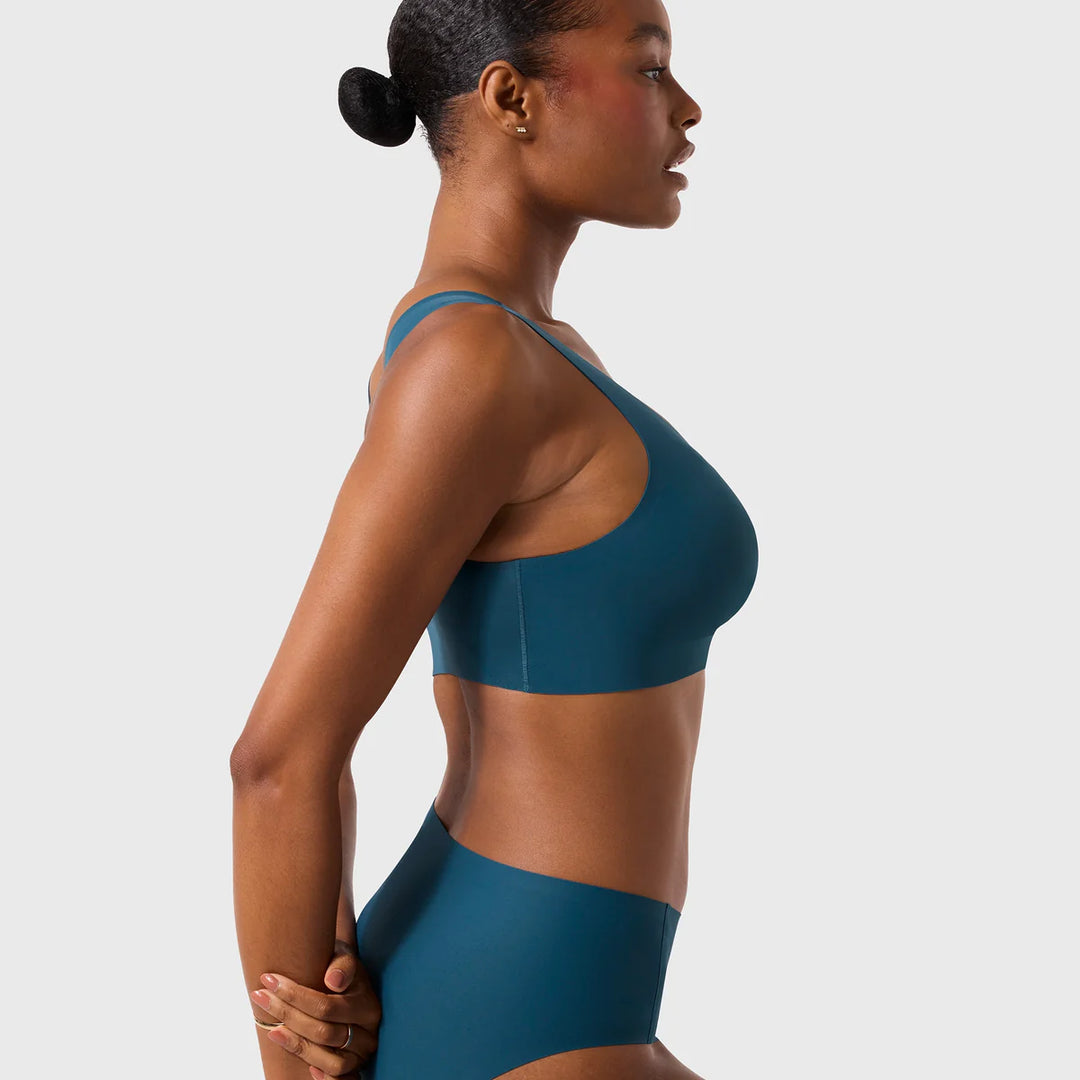 Evelyn & Bobbie Defy Bra - Deep Tide - Sheer Essentials Lingerie & Swimwear