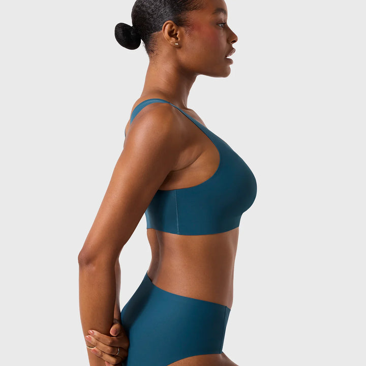Evelyn & Bobbie Defy Bra - Deep Tide - Sheer Essentials Lingerie & Swimwear
