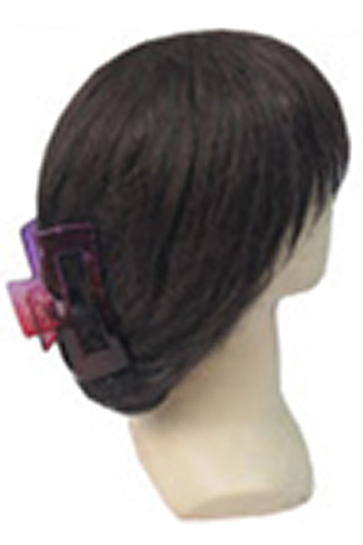 Gloss Ombre Gradient Block Hair Claw