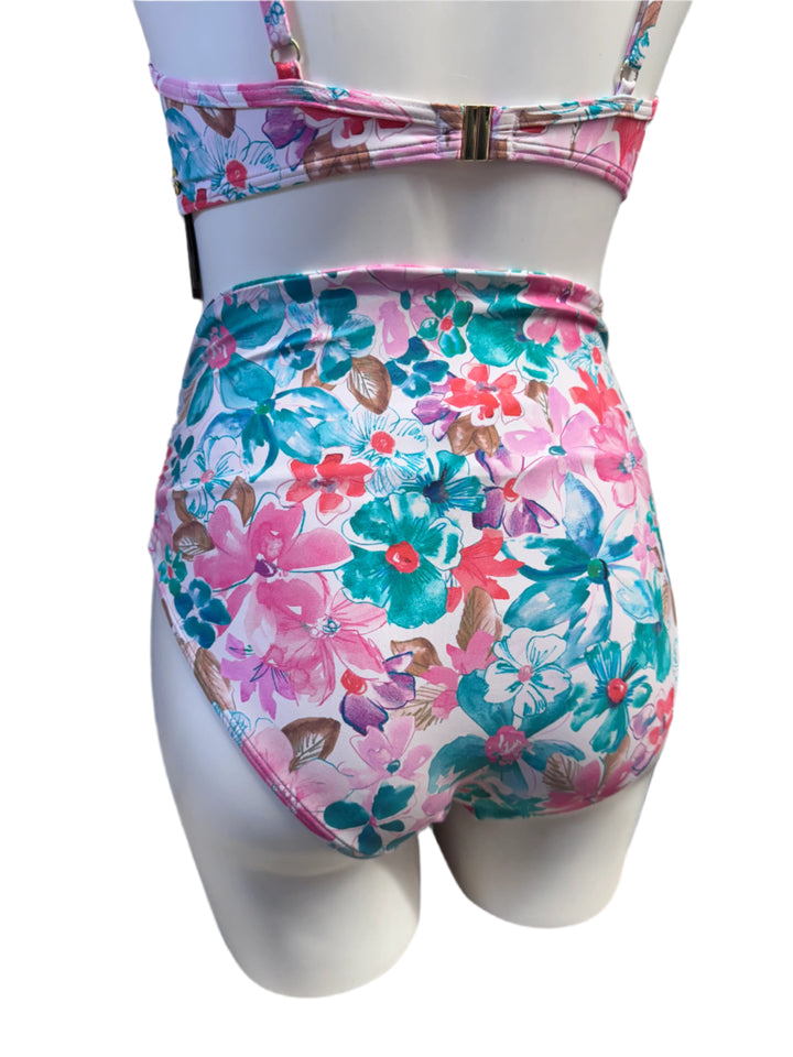 Utopian Fantasy Convertible Ruched Bikini Bottom - Size 8