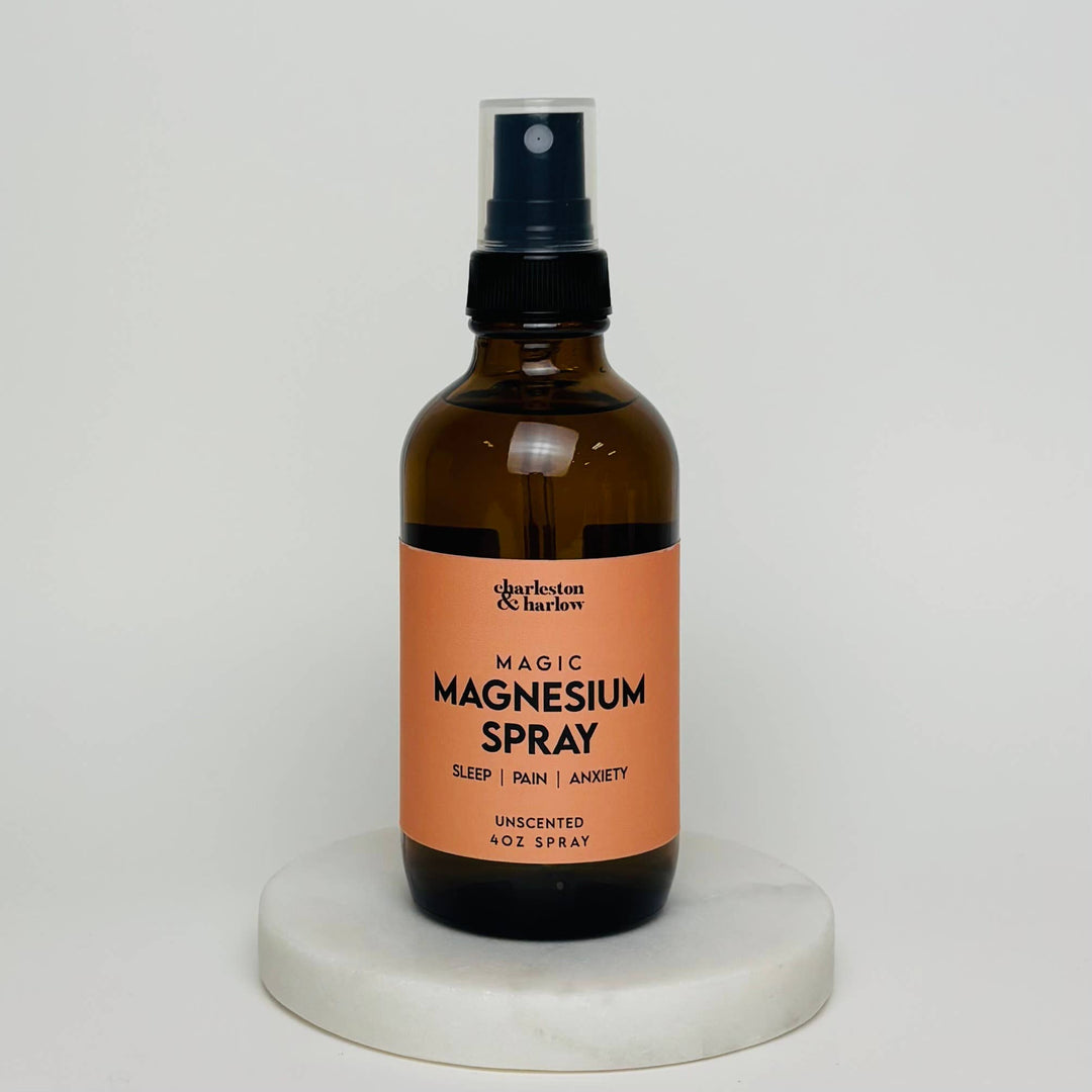 Unscented MAGIC Magnesium Spray - Sleep, Anxiety, Pain Relief - 4oz