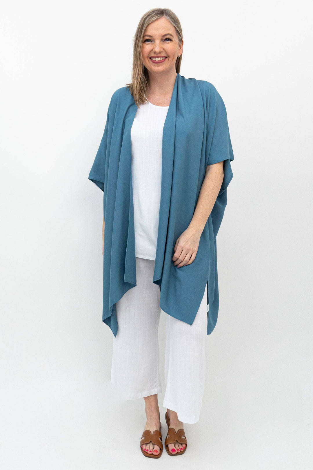 Blue Sky - Darcy Kimono - Solids