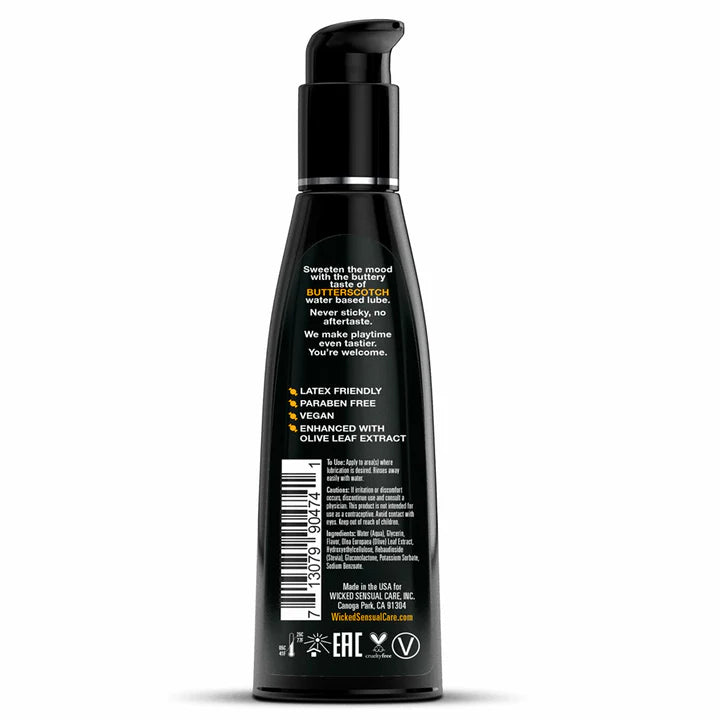 Wicked Aqua Butterscotch Lube