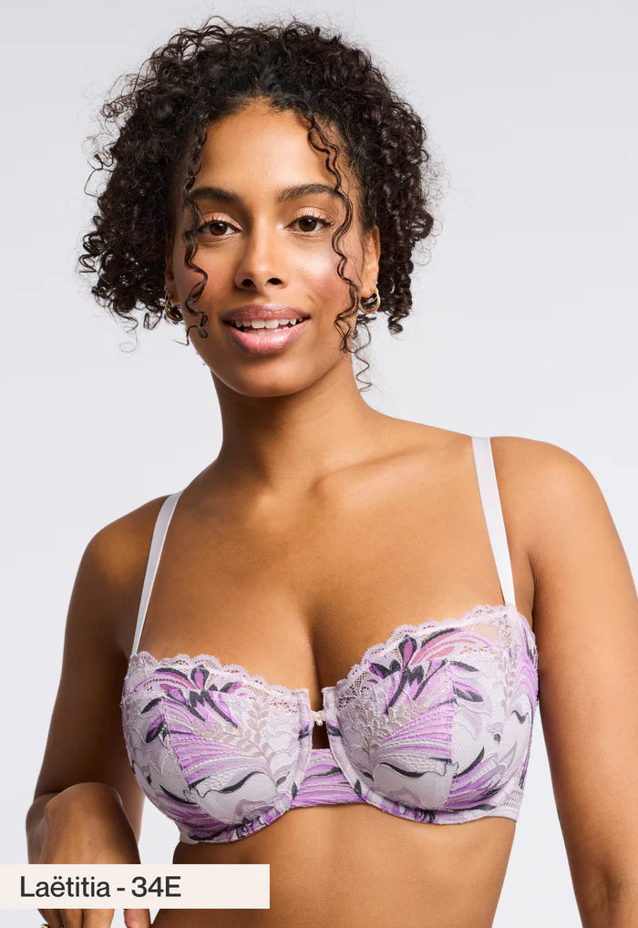 Lavender Fields Keyhole Balconnet Bra