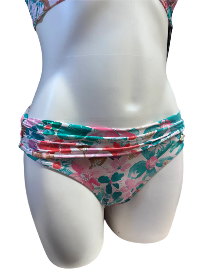 Utopian Fantasy Convertible Ruched Bikini Bottom - Size 8