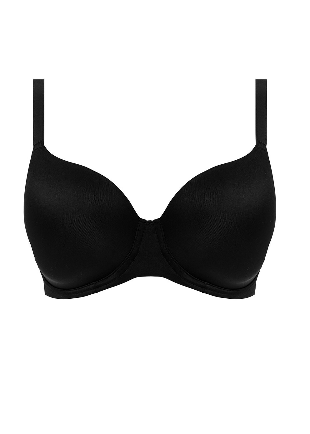 Freya Undetected Moulded T-Shirt Bra - Black