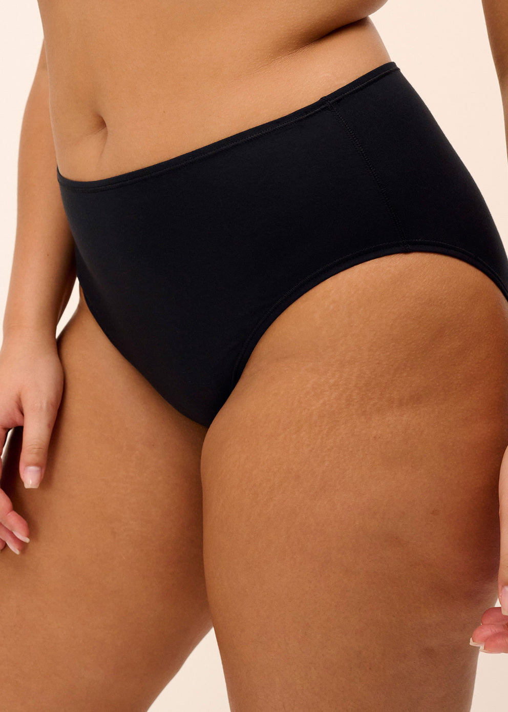 Elomi Smooth Full Brief - Black