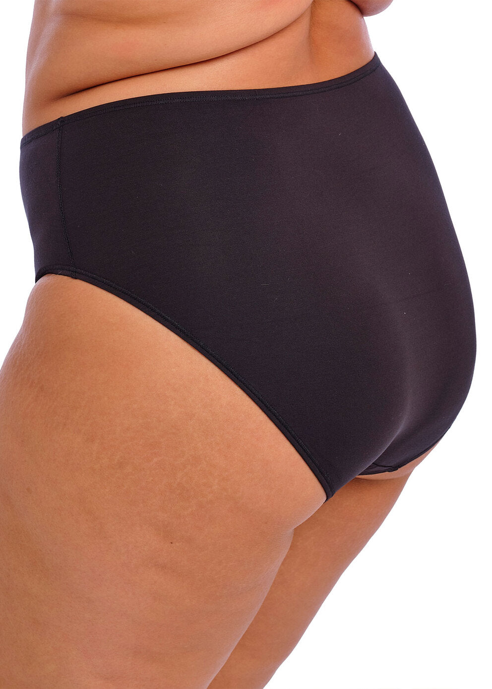 Elomi Smooth Full Brief - Black