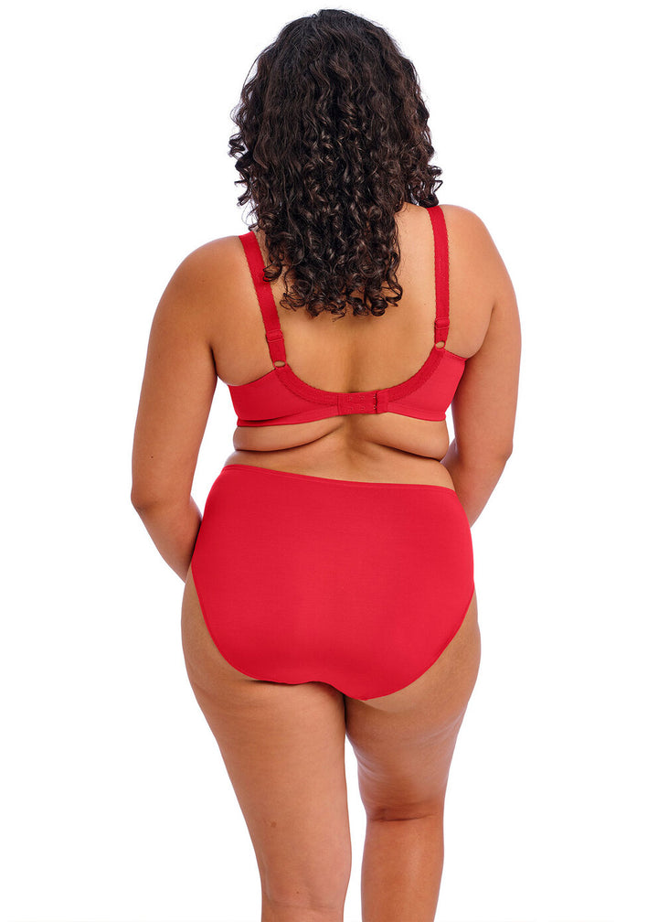 Elomi Smooth Full Brief - Haute Red
