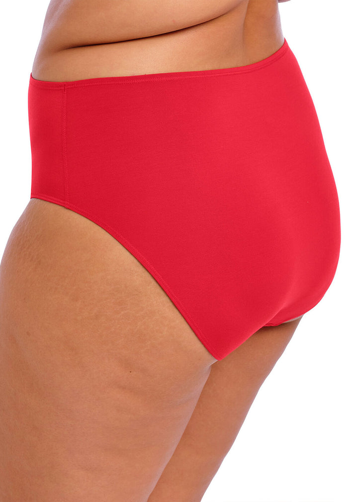 Elomi Smooth Full Brief - Haute Red