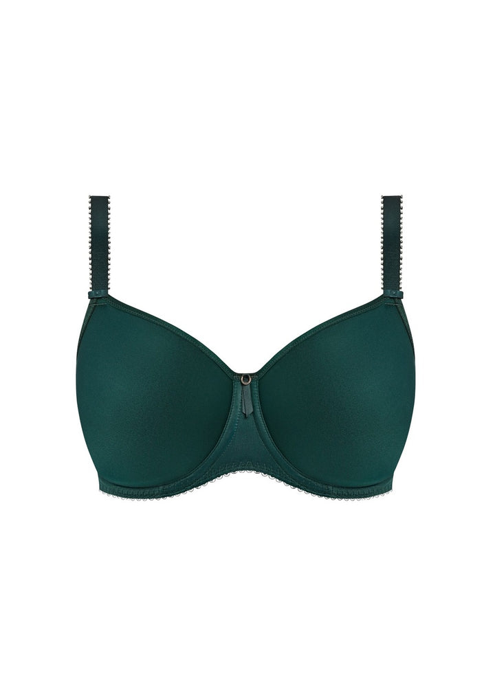 Rebecca Essentials Spacer Moulded Bra - Forest Green