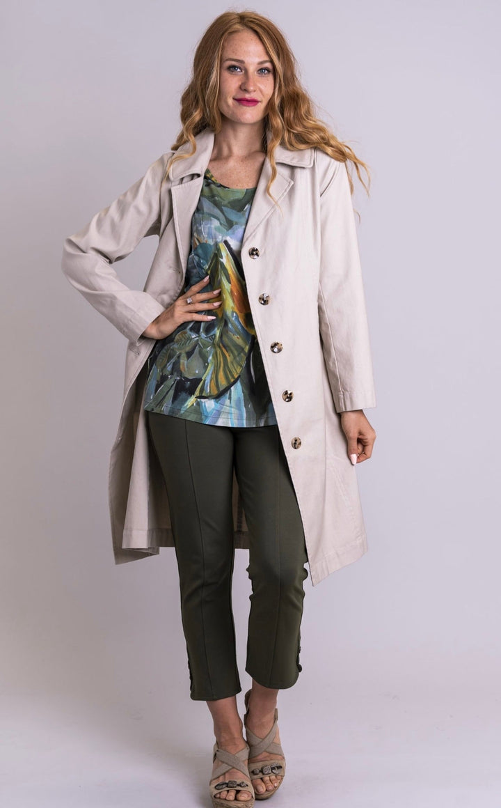 Compassion Trench Coat - Beige